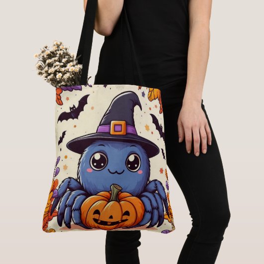Herbst/Herbst/Spinne/Hexe/Halloween Tasche (Von Nahem)