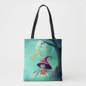 Herbst/Herbst/Spinne/Hexe/Halloween Tasche (Vorderseite)