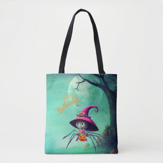 Herbst/Herbst/Spinne/Hexe/Halloween Tasche (Vorderseite)