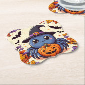 Herbst/Herbst/Spinne/Hexe/Halloween Untersetzer (angewinkelt)