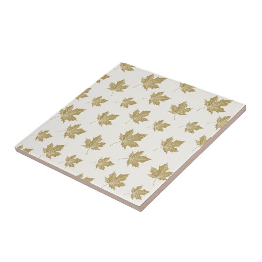 Herbst Herbst verlässt Muster. Bauernhof Keramik T Fliese (Seite)