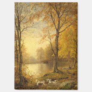 Herbst Herbst Verliert Natur Vintage Kunst Kühlsch Magnet