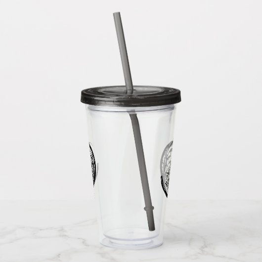 Herbst/Herbst-Wappen Acryltrinkbecher (Links)