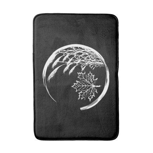 Herbst/Herbst-Wappen Badematte (Vorderseite Vertikal)