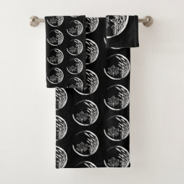 Herbst/Herbst-Wappen Badhandtuch Set