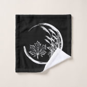 Herbst/Herbst-Wappen Badhandtuch Set (Waschlappen)