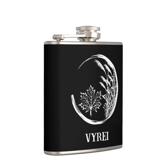 Herbst/Herbst-Wappen Flachmann (Rechts)