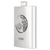 Herbst/Herbst-Wappen Flachmann (Links)