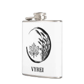 Herbst/Herbst-Wappen Flachmann (Links)