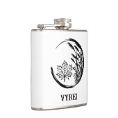 Herbst/Herbst-Wappen Flachmann (Rechts)