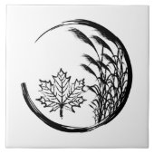 Herbst/Herbst-Wappen Fliese (Vorderseite)