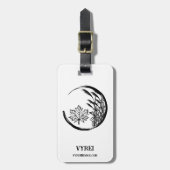 Herbst/Herbst-Wappen Gepäckanhänger (Vorderseite vertikal)