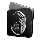 Herbst/Herbst-Wappen Laptopschutzhülle (Vorderseite Links)