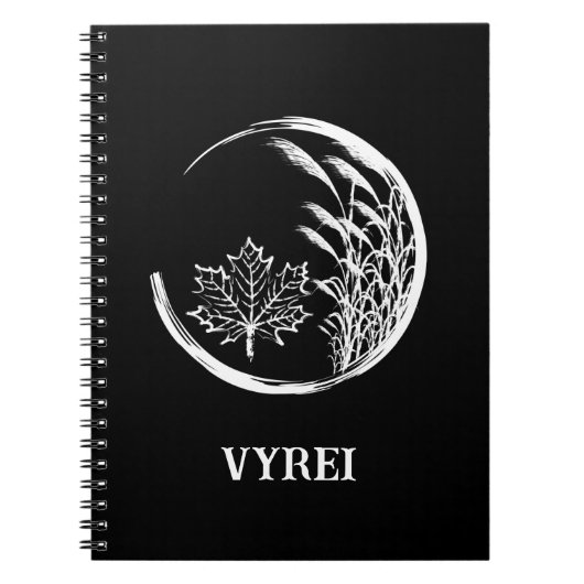 Herbst/Herbst-Wappen Notizblock (Vorderseite)