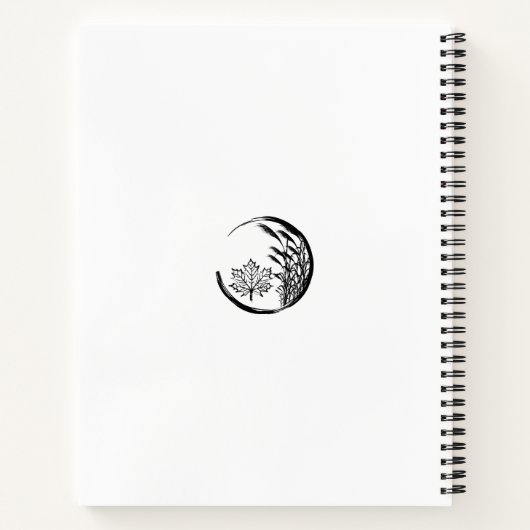 Herbst/Herbst-Wappen Notizblock (Rückseite)