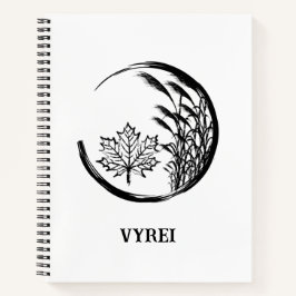 Herbst/Herbst-Wappen Notizblock