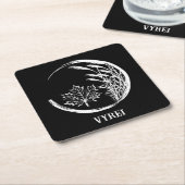 Herbst/Herbst-Wappen Rechteckiger Pappuntersetzer (angewinkelt)