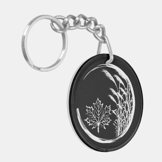 Herbst/Herbst-Wappen Schlüsselanhänger (Vorderseite links)