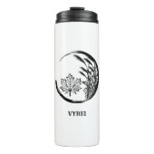 Herbst/Herbst-Wappen Thermosbecher (Vorderseite)