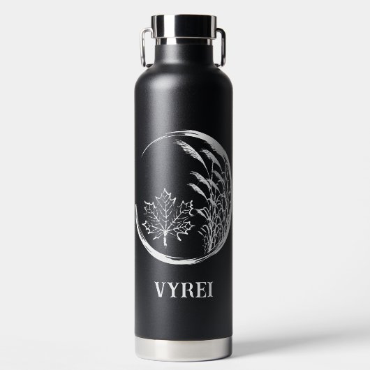 Herbst/Herbst-Wappen Trinkflasche (Vorderseite)