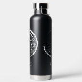 Herbst/Herbst-Wappen Trinkflasche (links)