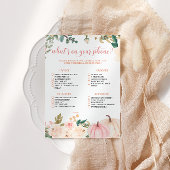 Herbst Herbst Was ist auf deiner Telefonkarte? Einladung