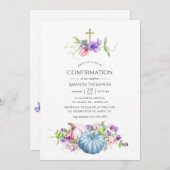 Herbst - Herbstbestätigung Einladung (Vorne/Hinten)