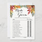 Herbst Herbstblüte oder Gärtnerspiel bearbeitbar Einladung (Vorderseite)