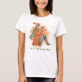 Herbst/Herbstdesign / Ein Fall-Typ-Mädchen T-Shirt (Vorderseite)