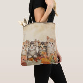 Herbst Herbsternte Katzen Tasche (Von Nahem)