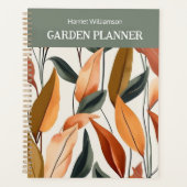Herbst Herbstfarben Eleganter Garten Planer (Vorderseite)