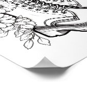 Herbst/Herbstfarben Poster (Ecke)