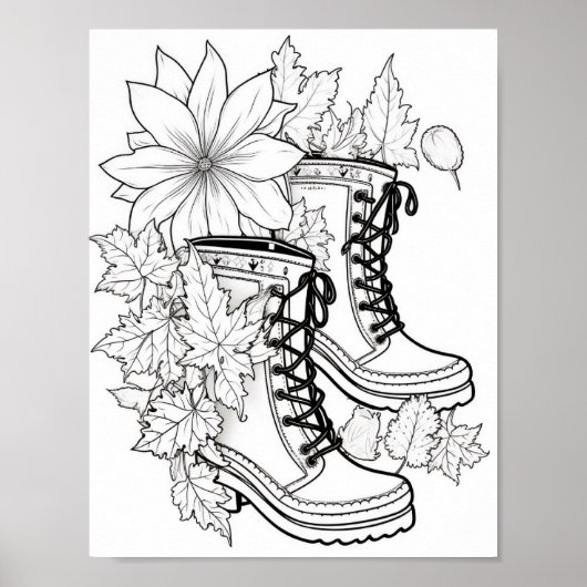 Herbst/Herbstfarben Poster (Vorne)