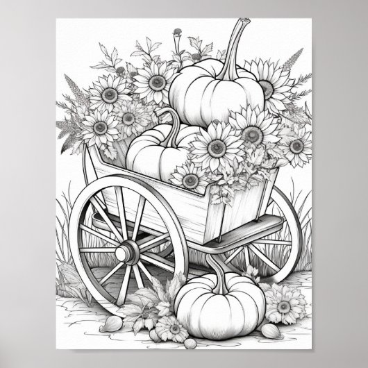 Herbst/Herbstfarben Poster (Vorne)