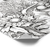 Herbst/Herbstfarben Poster (Ecke)