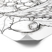 Herbst/Herbstfarben Poster (Ecke)