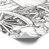 Herbst/Herbstfarben Poster (Ecke)