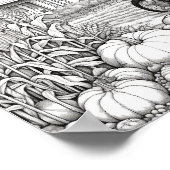 Herbst/Herbstfarben Poster (Ecke)