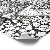 Herbst/Herbstfarben Poster (Ecke)