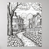 Herbst/Herbstfarben Poster (Vorne)