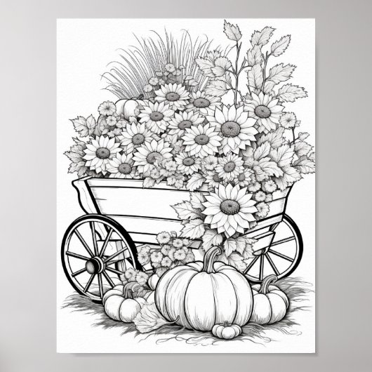 Herbst/Herbstfarben Poster (Vorne)