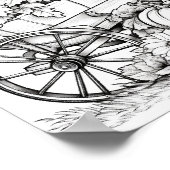 Herbst/Herbstfarben Poster (Ecke)