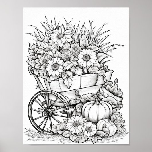 Herbst/Herbstfarben Poster (Vorne)