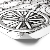 Herbst/Herbstfarben Poster (Ecke)