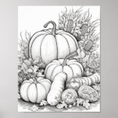 Herbst/Herbstfarben Poster (Vorne)