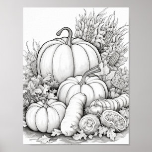 Herbst/Herbstfarben Poster