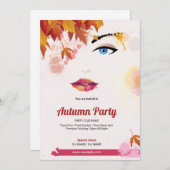 Herbst/Herbstfestival Flyer Einladung (Vorne/Hinten)