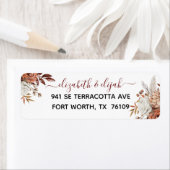 Herbst Herbsthochzeit Burgund Wasserfarbenflora (Insitu)