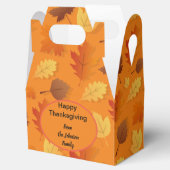 Herbst/Herbstlaub Erntedank Geschenkboxen. bearbei Geschenkschachtel (Geöffnet)