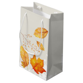 Herbst-Herbstlaub-Geschenktasche Kleine Geschenktüte